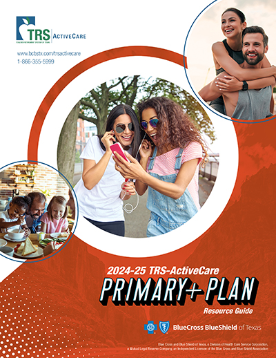 Guía de recursos de TRS-ActiveCare Primary+ 2024-25